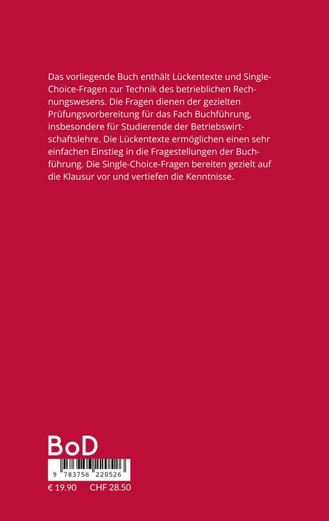Produktbild: Technik des betrieblichen Rechnungswesens