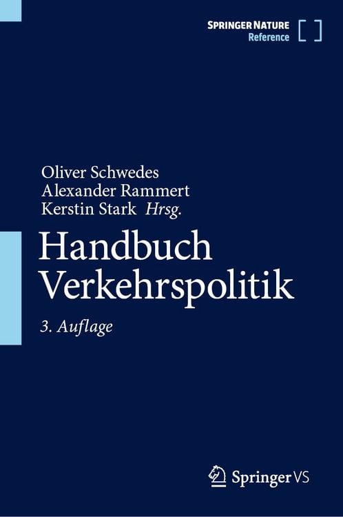 Produktbild: Handbuch Verkehrspolitik
