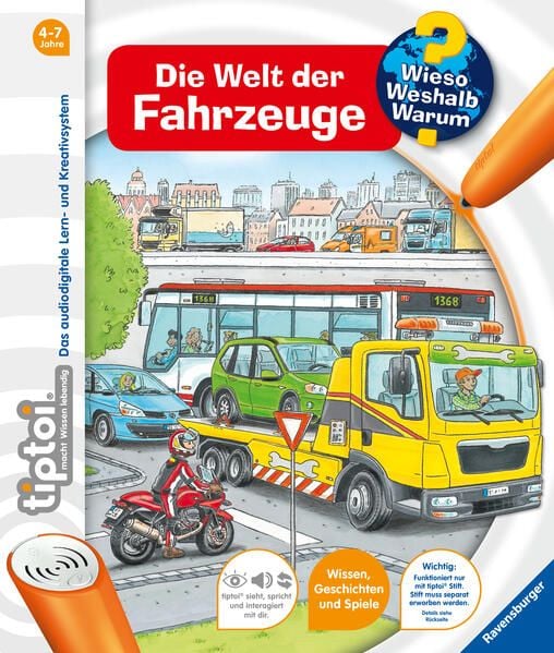 Produktbild: Tiptoi&reg; Wieso? Weshalb? Warum? - Die Welt der Fahrzeuge