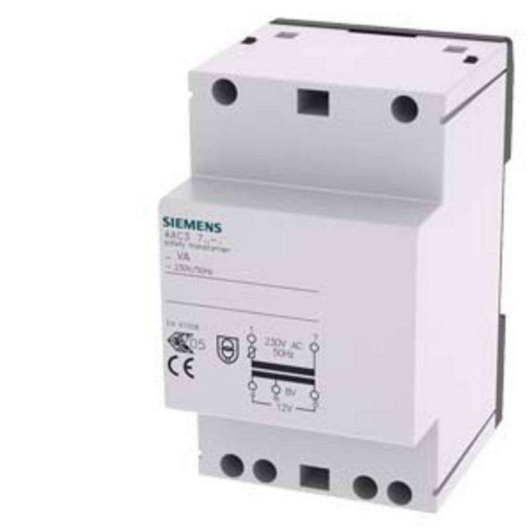 Produktbild: Siemens 4AC37240 Sicherheitstransformator 8 V, 12V 2A