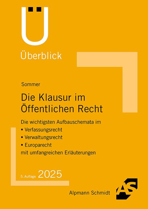 Produktbild: Die Klausur im &Ouml;ffentlichen Recht