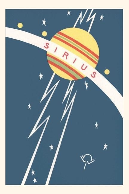 Produktbild: Vintage Journal Sirius and Planet