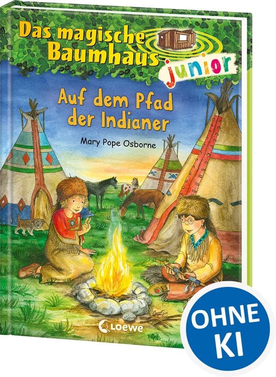 Produktbild: Das magische Baumhaus junior (Band 16) - Auf dem Pfad der Indianer