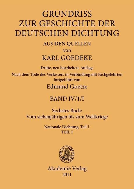 Produktbild: Sechstes Buch: Vom siebenj&auml;hrigen bis zum Weltkriege