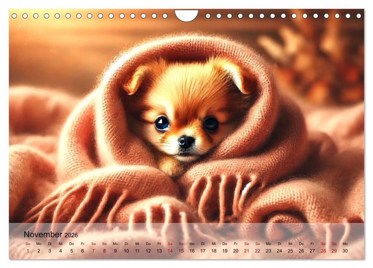 Produktbild: Chihuahua-Welpen &ndash; Kleine Wunder (Wandkalender 2026 DIN A4 quer), CALVENDO Monatskalender