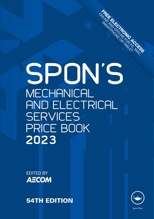 Produktbild: Spon's Mechanical and Electrical Services Price Book 2023