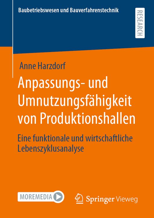 Produktbild: Anpassungs- und Umnutzungsf&auml;higkeit von Produktionshallen