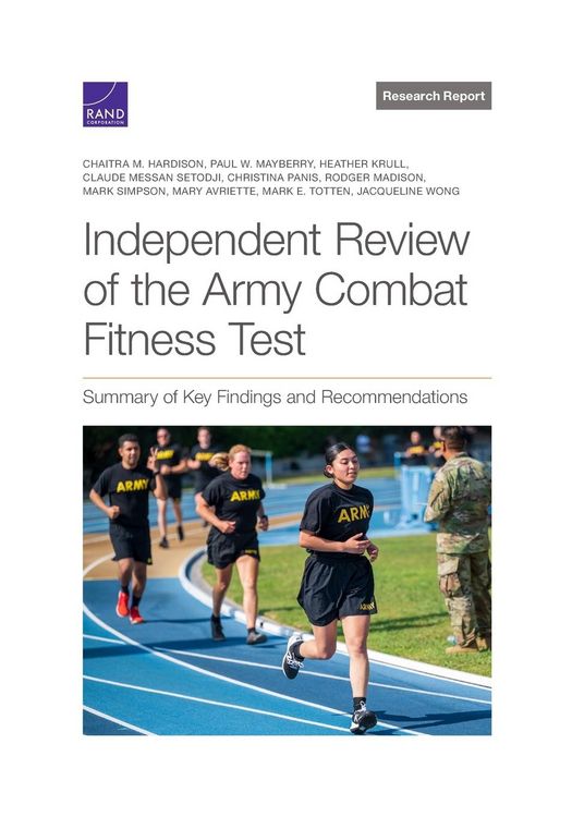 Produktbild: Independent Review of the Army Combat Fitness Test