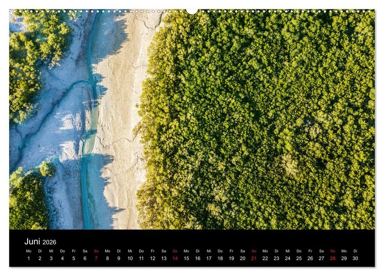 Produktbild: Australien 2026 Kimberley aus der Vogelperspektive (Wandkalender 2026 DIN A2 quer), CALVENDO Monatskalender
