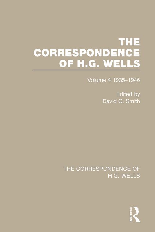 Produktbild: The Correspondence of H.G. Wells