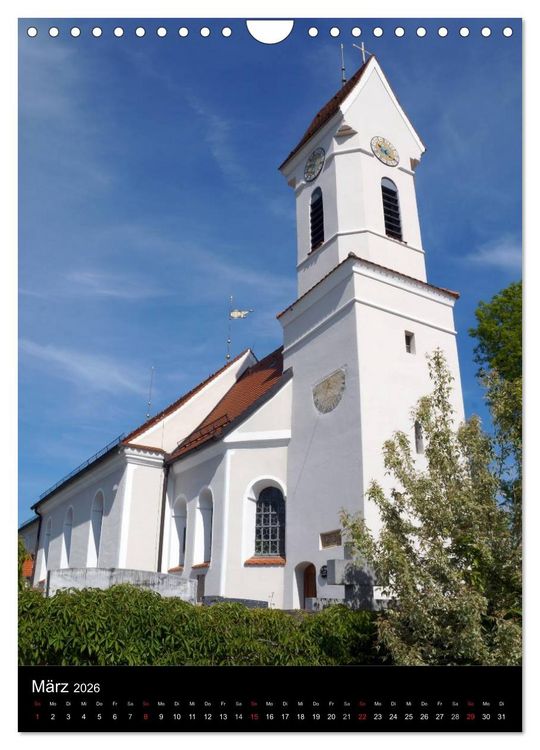 Produktbild: Kirchen in Deutschland - G&ouml;ttliche Perlen aus Menschenhand (Wandkalender 2026 DIN A4 hoch), CALVENDO Monatskalender