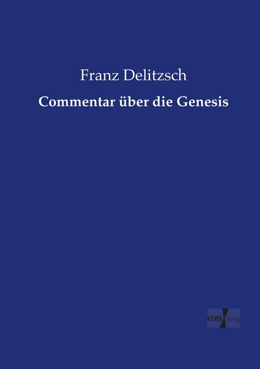 Produktbild: Commentar &uuml;ber die Genesis