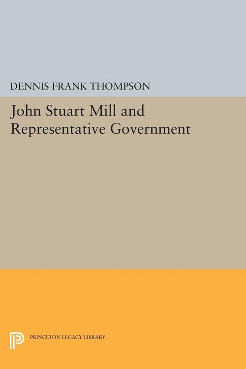 Produktbild: John Stuart Mill and Representative Government