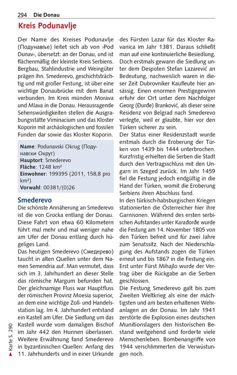 Produktbild: TRESCHER Reiseführer Serbien