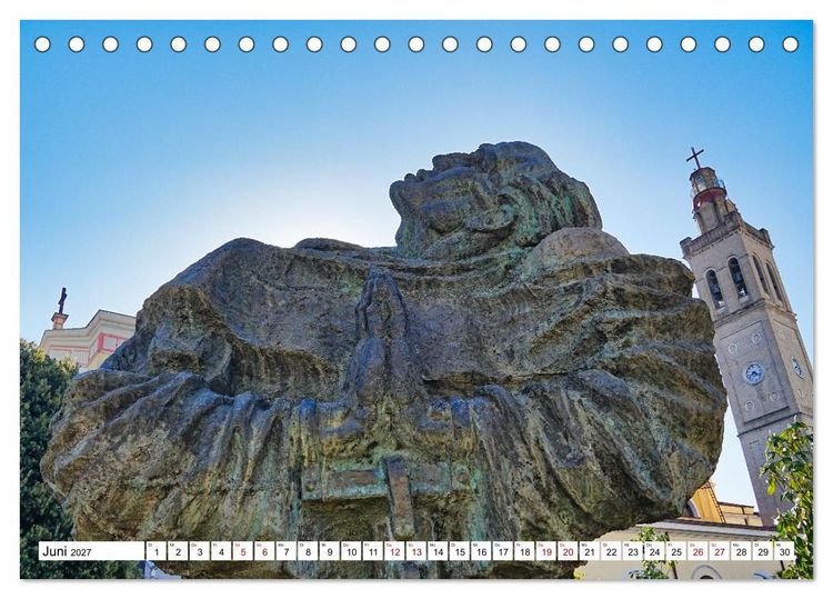Produktbild: Katholische und orthodoxe Kirchen in Tirana und Shkodra, Albanien (Tischkalender 2027 DIN A5 quer), CALVENDO Monatskalender