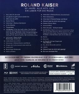 Produktbild: Roland Kaiser - 50 Jahre. Alle Hits. Live
