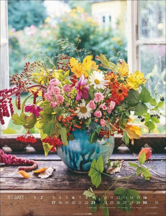 Produktbild: Die sch&ouml;nsten Blumenstr&auml;u&szlig;e Kalender 2027