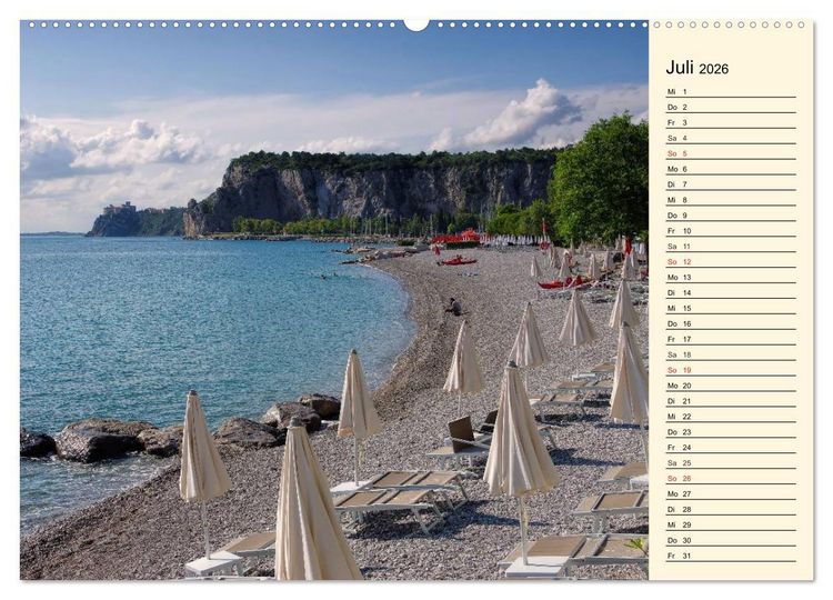 Produktbild: Friaul-Julisch Venetien - Italiens sch&ouml;ner Nordosten (Wandkalender 2026 DIN A2 quer), CALVENDO Monatskalender