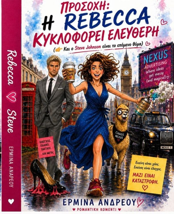 Produktbild: &Eta; Rebecca &Kappa;&upsilon;&kappa;&lambda;&omicron;&phi;&omicron;&rho;&epsilon;ί &Epsilon;&lambda;&epsilon;ύ&theta;&epsilon;&rho;&eta;