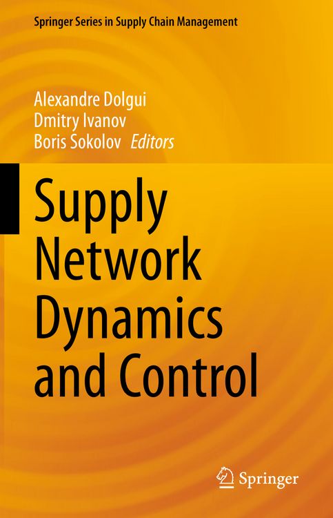 Produktbild: Supply Network Dynamics and Control
