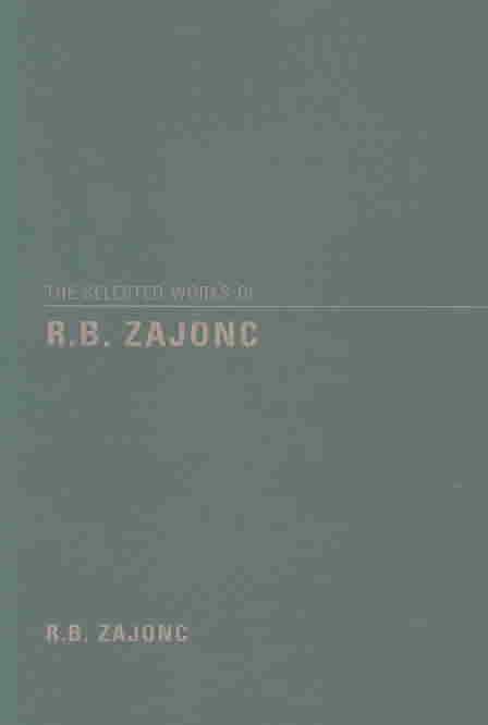 Produktbild: Sel Works Of Rb Zajonc