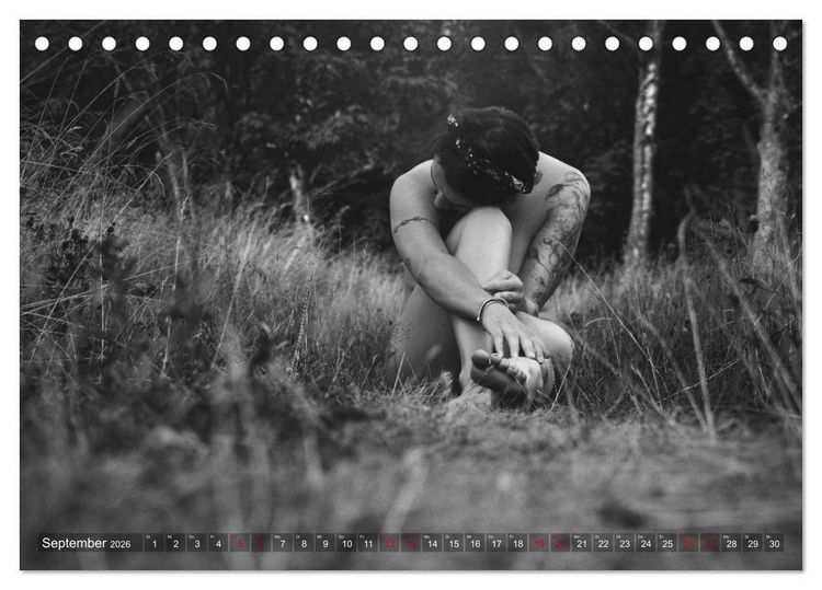 Produktbild: Sensual Secrets (Tischkalender 2026 DIN A5 quer), CALVENDO Monatskalender