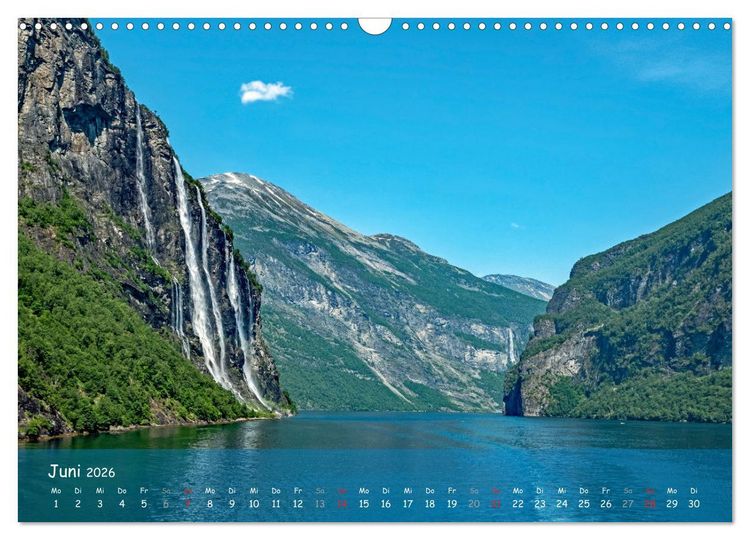 Produktbild: Skandinavien - Fjorde, Sch&auml;ren und Meer... (Wandkalender 2026 DIN A3 quer), CALVENDO Monatskalender