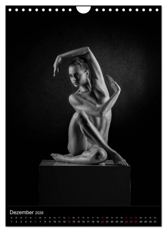 Produktbild: BODY SCULPTURE (Wandkalender 2026 DIN A4 hoch), CALVENDO Monatskalender