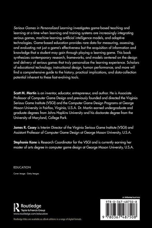Produktbild: Serious Games in Personalized Learning