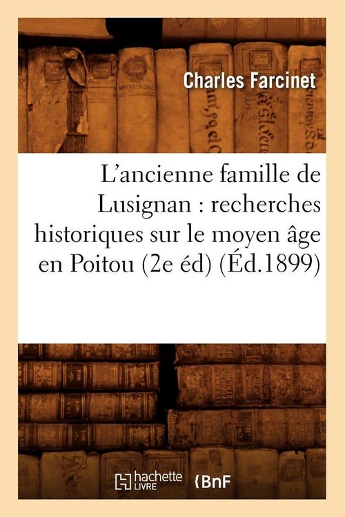 Produktbild: L'ancienne famille de Lusignan