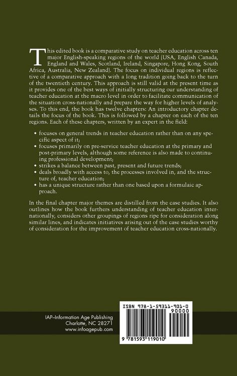 Produktbild: Teacher Education in the English-Speaking World