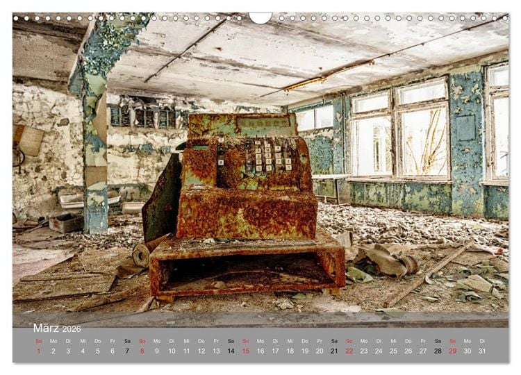 Produktbild: Tschernobyl - In der Sperrzone (Wandkalender 2026 DIN A3 quer), CALVENDO Monatskalender