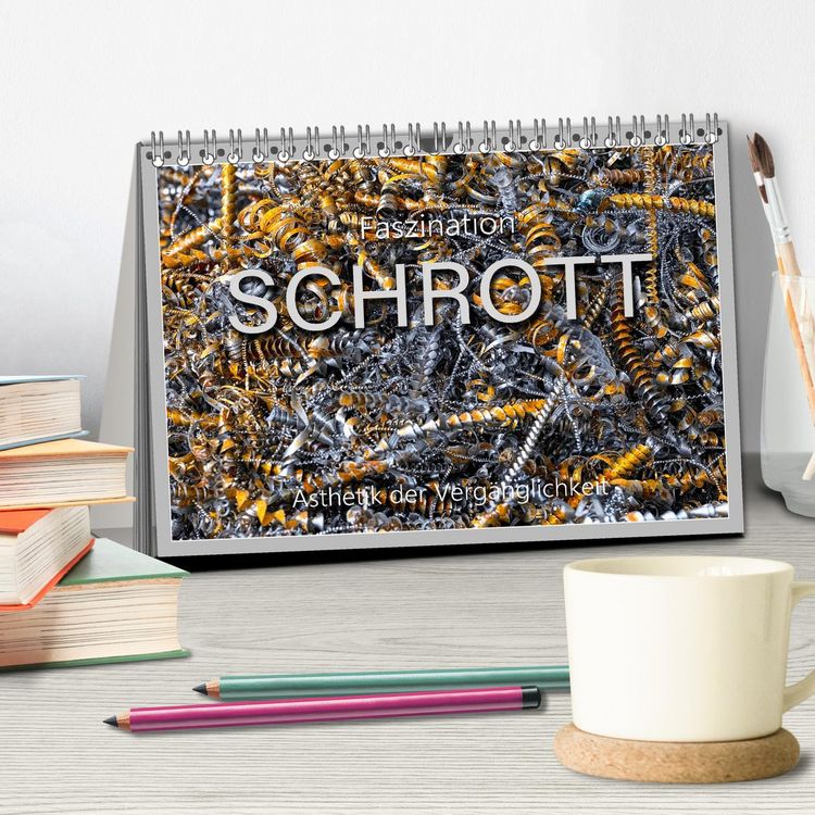 Produktbild: Faszination Schrott (Tischkalender 2026 DIN A5 quer), CALVENDO Monatskalender