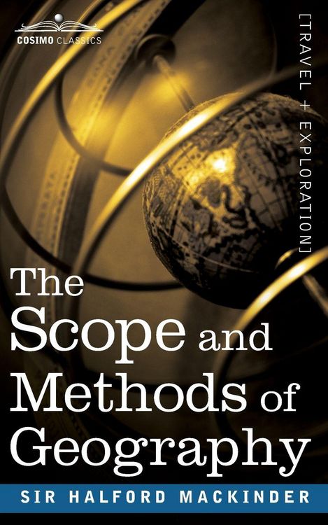 Produktbild: The Scope and Methods of Geography