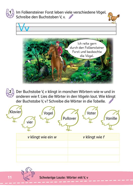 Produktbild: Bibi & Tina: Mein Lernr&auml;tsel-Block Deutsch f&uuml;r die 2. Klasse