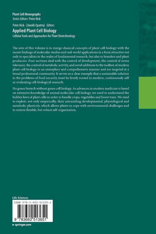 Produktbild: Applied Plant Cell Biology