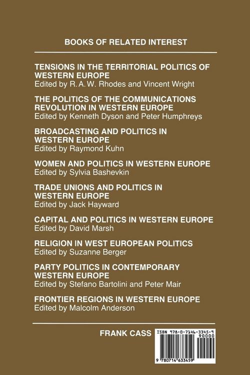 Produktbild: Right-wing Extremism in Western Europe