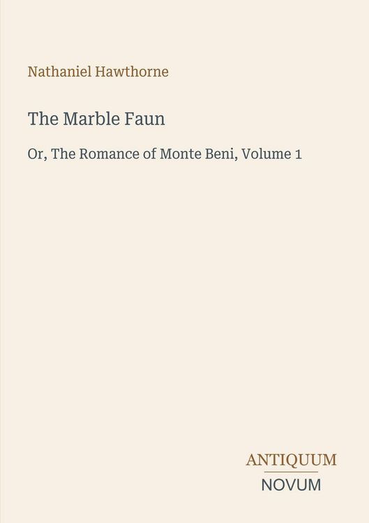 Produktbild: The Marble Faun