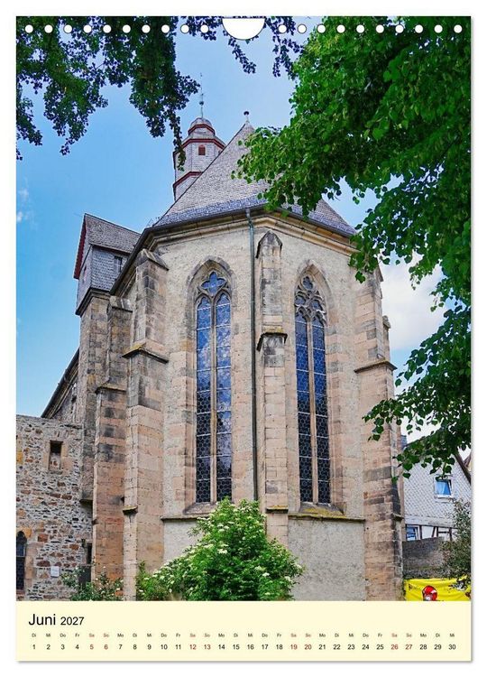 Produktbild: Martin Luther - Orte der Reformation (Wandkalender 2027 DIN A4 hoch), CALVENDO Monatskalender
