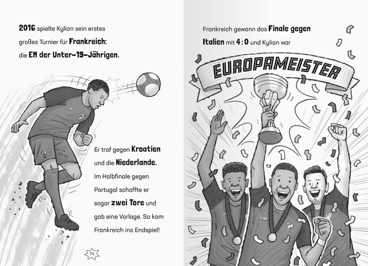 Produktbild: Fu&szlig;ball-Stars - Alles &uuml;ber Mbapp&eacute;. Vom Fu&szlig;ball-Talent zum Megastar