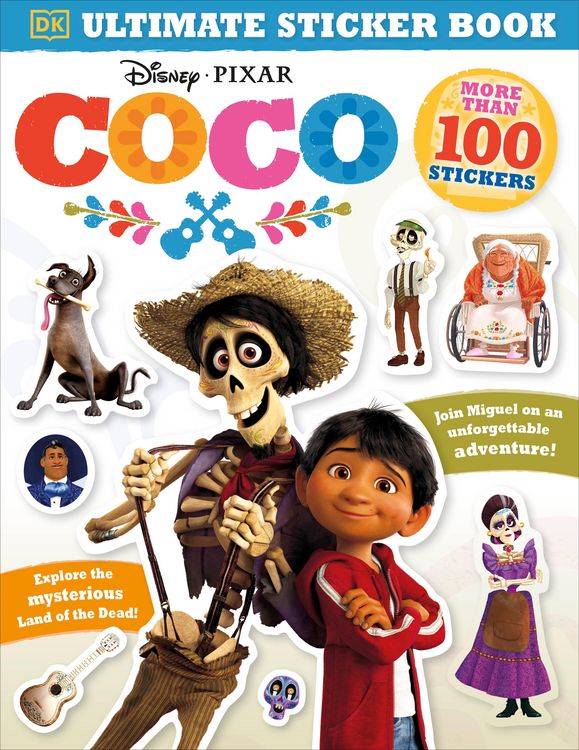 Produktbild: Ultimate Sticker Book: Disney Pixar Coco