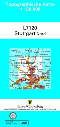 Produktbild: Stuttgart Nord 1 : 50 000