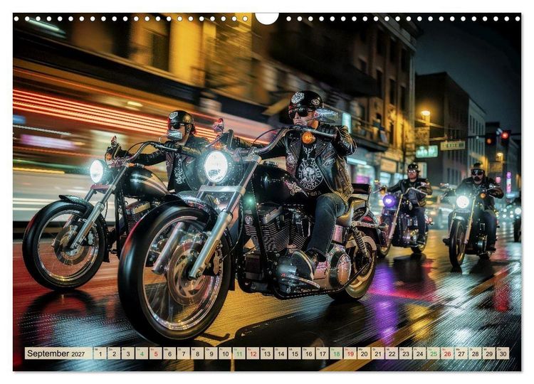Produktbild: Rockergl&uuml;ck (Wandkalender 2027 DIN A3 quer), CALVENDO Monatskalender