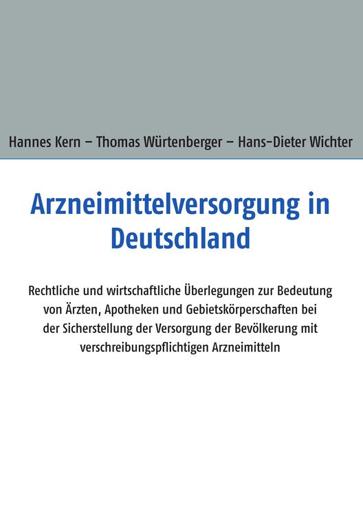 Produktbild: Arzneimittelversorgung in Deutschland