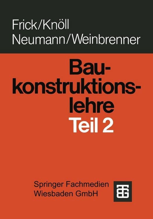 Produktbild: Baukonstruktionslehre