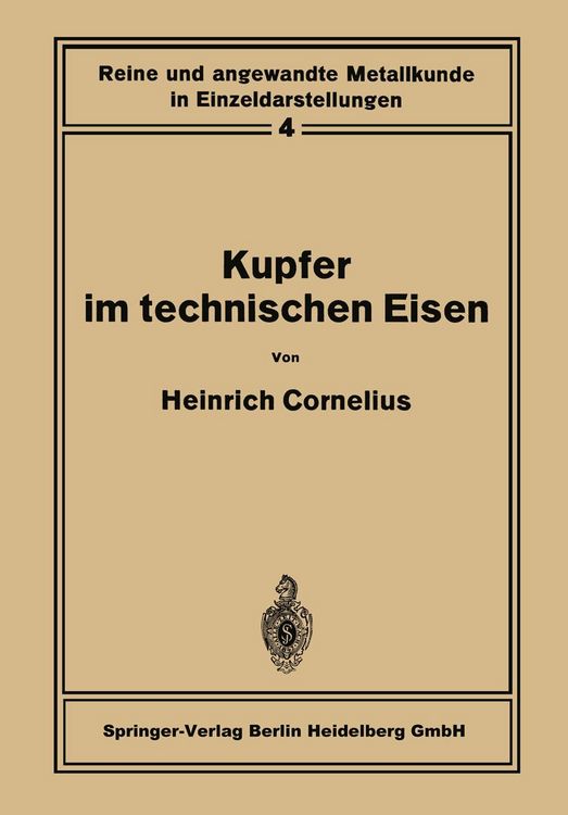 Produktbild: Kupfer im technischen Eisen