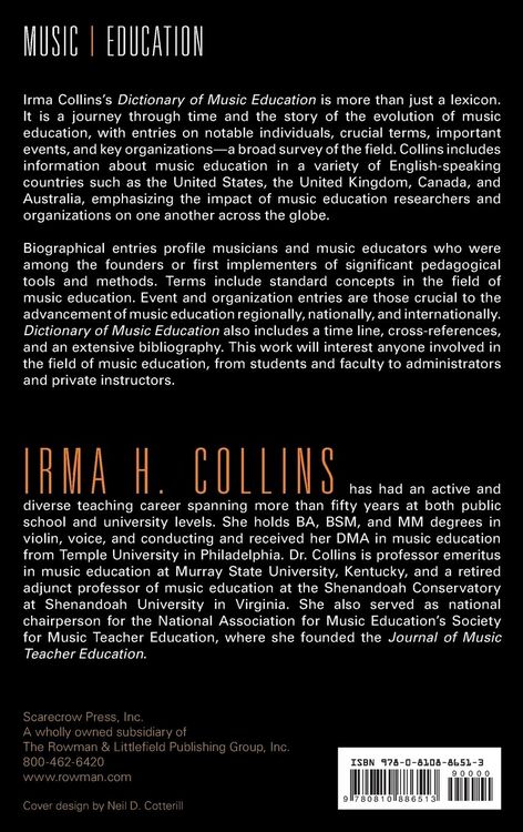 Produktbild: Dictionary of Music Education
