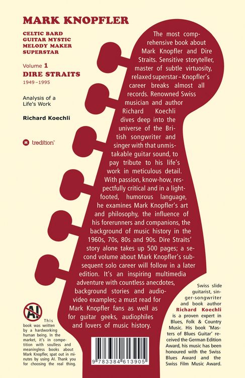 Produktbild: Mark Knopfler (Volume 1, Dire Straits) &ndash; the real 500-page book, special US edition