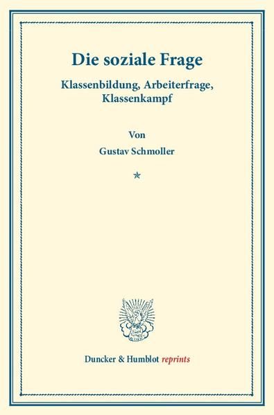 Produktbild: Die soziale Frage.