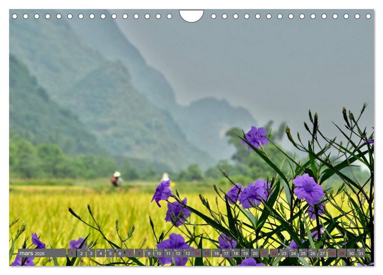 Produktbild: RIVI&Egrave;RE YULONG (Calendrier mural 2026 DIN A4 vertical), CALVENDO calendrier mensuel